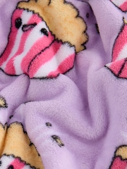 Lilac Purple Popcorn Blanket Hoodie (3-16yrs) - Image 7 of 7
