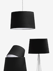 Black Lamp Shade Ceiling Light - Image 4 of 6