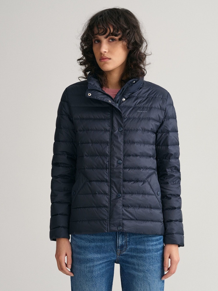 GANT Blue Light Down Jacket - Image 1 of 4