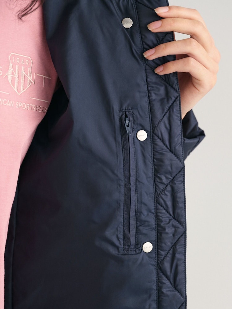 GANT Blue Light Down Jacket - Image 4 of 4