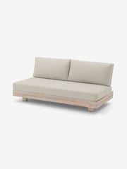 MADE.COM White Avarna Garden 2 Seater Sofa - Image 1 of 3
