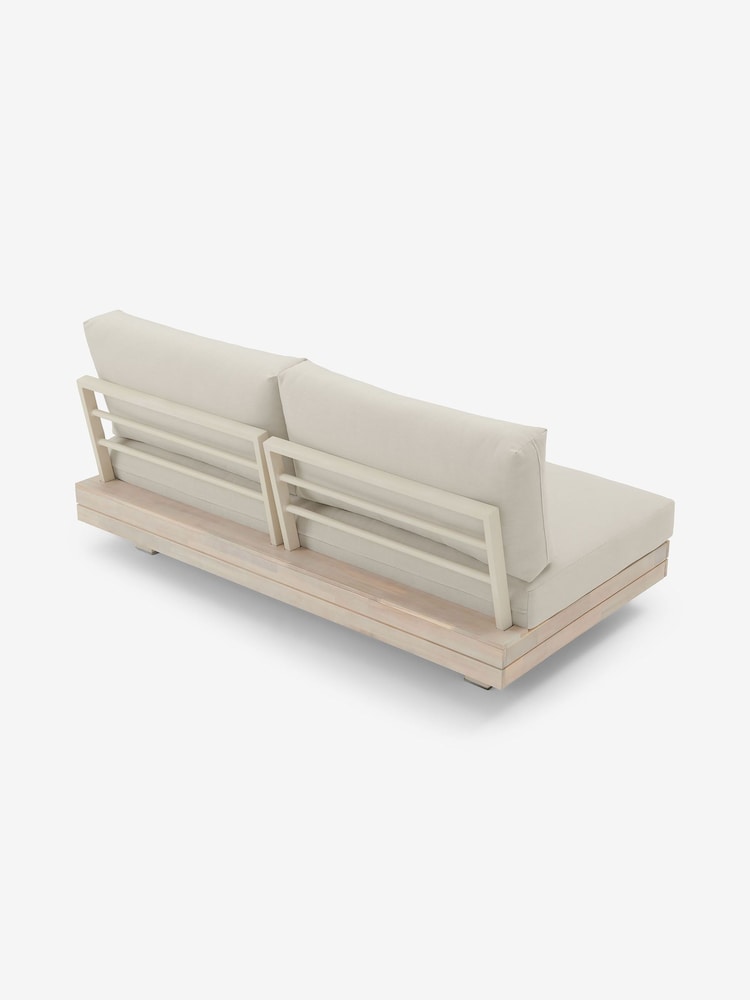 MADE.COM White Avarna Garden 2 Seater Sofa - Image 2 of 3