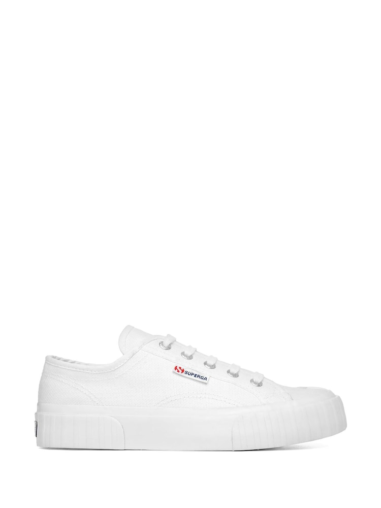 Superga® White 2630 Cotu Trainers - Image 1 of 6