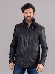 Lakeland Leather Brown Sedbergh Leather Coat - Image 2 of 14