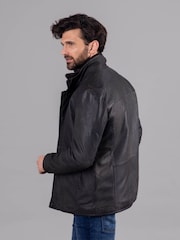 Lakeland Leather Brown Sedbergh Leather Coat - Image 3 of 14