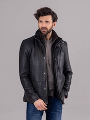 Lakeland Leather Brown Sedbergh Leather Coat - Image 6 of 14