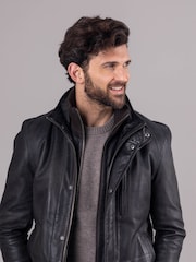 Lakeland Leather Brown Sedbergh Leather Coat - Image 8 of 14