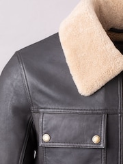 Lakeland Leather Black Hallbeck Leather Jacket - Image 7 of 8