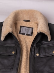 Lakeland Leather Black Hallbeck Leather Jacket - Image 8 of 8