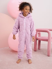 Chat Violet lilas - Polaire All-In-One (1.5-16ans) - Image 3 de 8