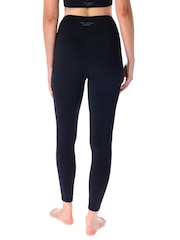 Ted Baker Sport Black Joanne Yoga Bow Detail Leggings - Image 2 of 4