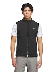 Adidas Golf Black Ultimate365+ Course Control Quilted Vest - Image 1 of 7