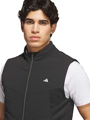 Adidas Golf Black Ultimate365+ Course Control Quilted Vest - Image 5 of 7