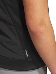 Adidas Golf Black Ultimate365+ Course Control Quilted Vest - Image 6 of 7