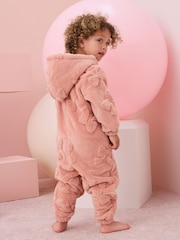 Pink Bow Fleece All-In-One (1.5-16yrs) - Image 3 of 6