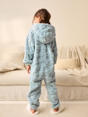 Sage Green Fleece All-In-One (1.5-16yrs) - Image 2 of 7