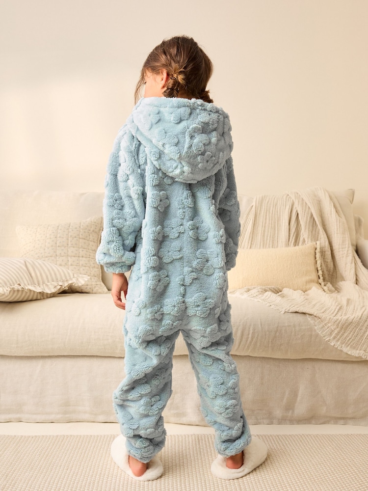 Sage Green Fleece All-In-One (1.5-16yrs) - Image 2 of 7