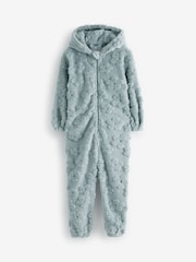 Sage Green Fleece All-In-One (1.5-16yrs) - Image 5 of 7