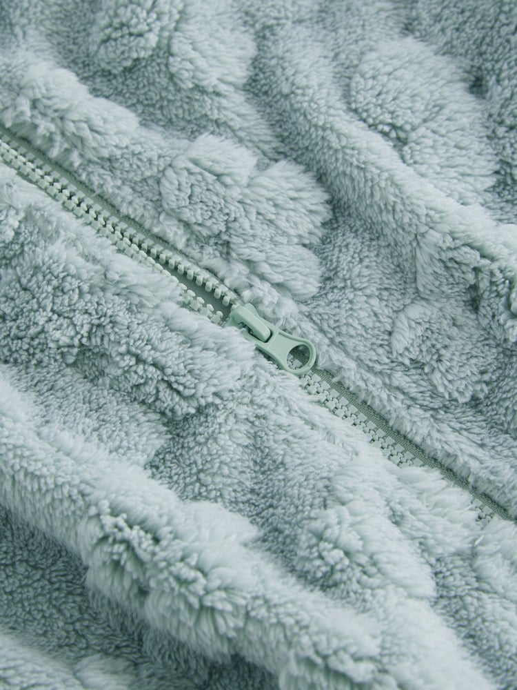 Sage Green Fleece All-In-One (1.5-16yrs) - Image 7 of 7