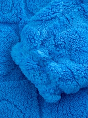 Cobalt Blue Heart Fleece All-In-One (1.5-16yrs) - Image 3 of 4
