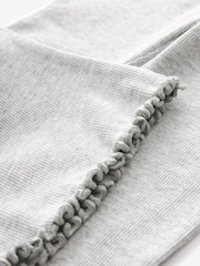 Grey Rib Flare Leggings (3mths-7yrs) - Image 3 of 3