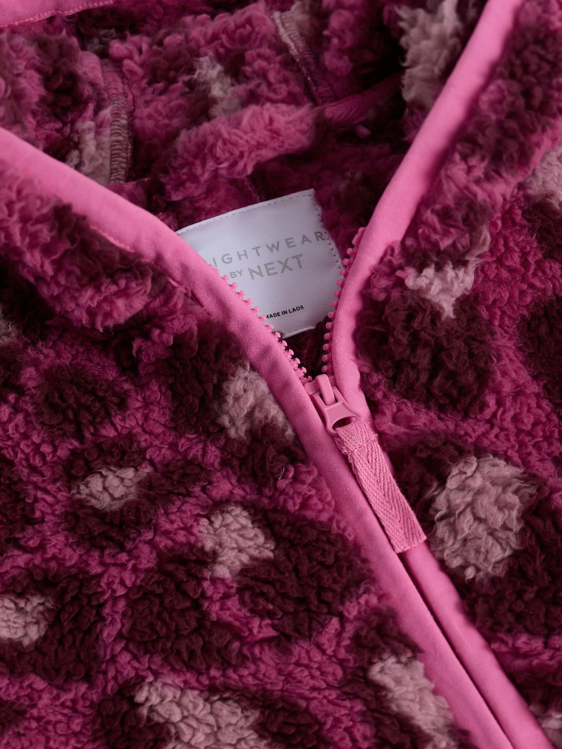 UN —under nest— Buy Purple Animal Fleece All-In-One (1.5-16yrs) from Next Romania
