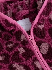 Purple Animal Fleece All-In-One (1.5-16yrs) - Image 3 of 4