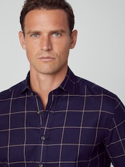 Hackett Men Blue London Shirt - Image 4 of 9
