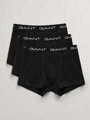 GANT Black Boxers 3 Pack - Image 1 of 1