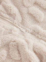Cream Animal Fleece All-In-One (1.5-16yrs) - Image 4 of 4