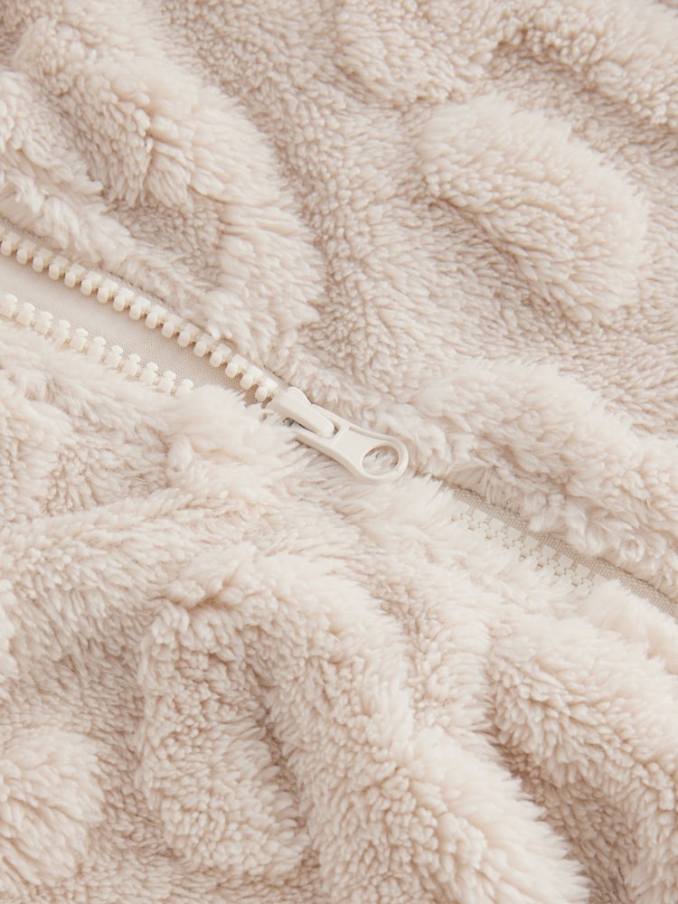 Cream Animal Fleece All-In-One (1.5-16yrs) - Image 4 of 4