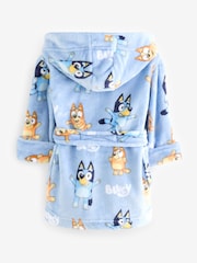 Blau - Fleece-Bademantel mit lizenzierter Bluey-Figur (12 M.–8 J.) - Image 5 of 6
