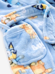 Blau - Fleece-Bademantel mit lizenzierter Bluey-Figur (12 M.–8 J.) - Image 6 of 6