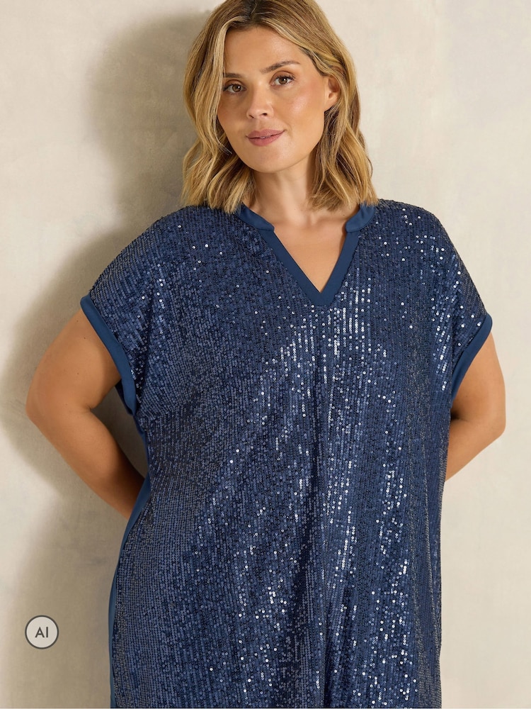 Evans Sequin Embellished Top - صورة 1 من 6