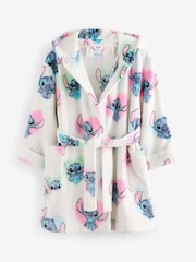 White/ Pink/ Blue Lilo & Stitch Licence Dressing Gown (3-16yrs) - Image 5 of 9