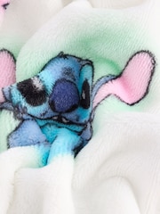 White/ Pink/ Blue Lilo & Stitch Licence Dressing Gown (3-16yrs) - Image 7 of 9