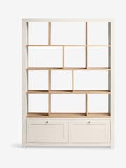 Cream Malvern Oak Effect Display Shelf - Image 5 of 8