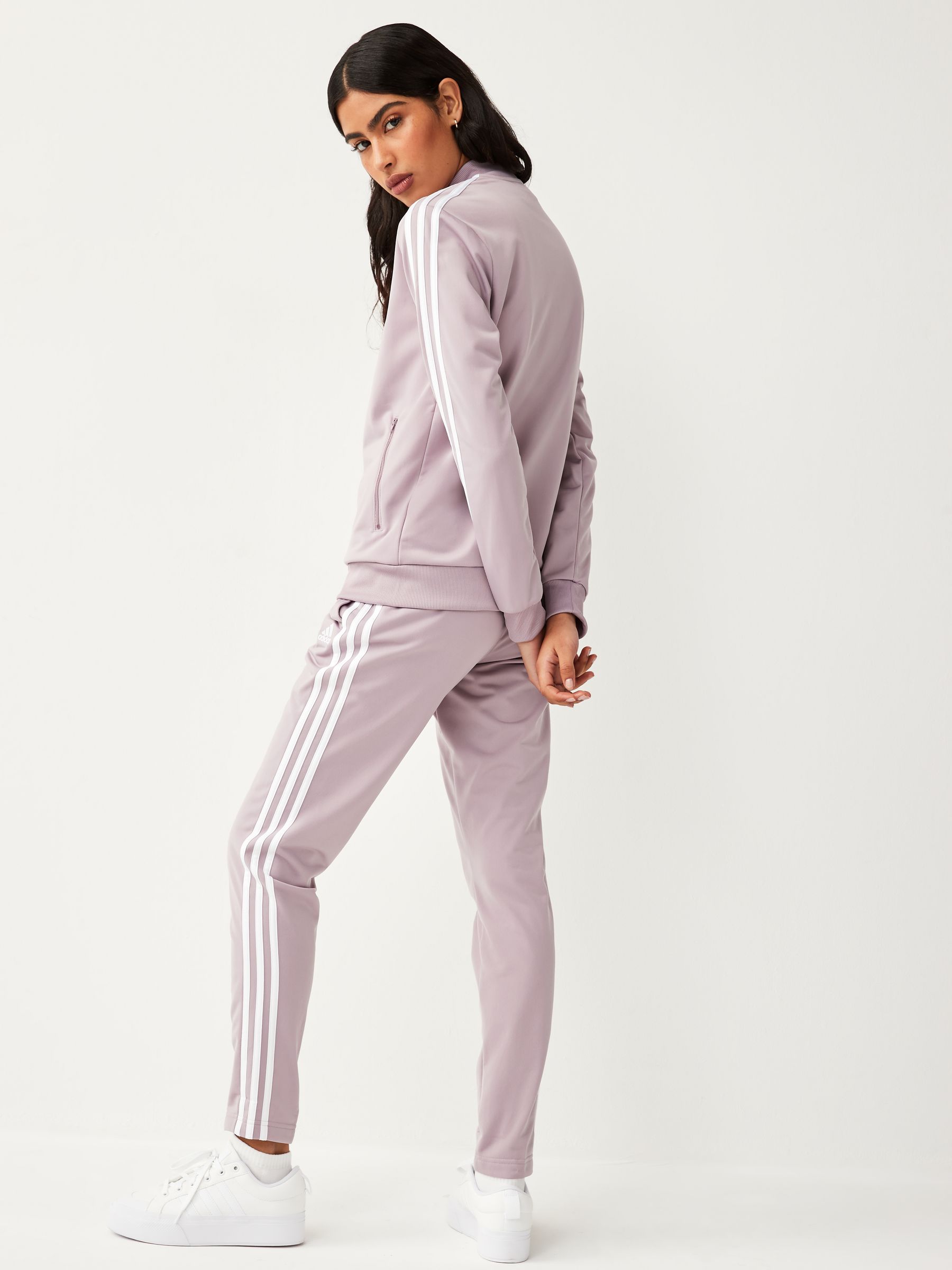 Womens stripe tracksuit sale