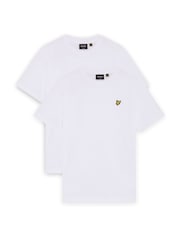 حزمة من 2 تيشِرت سادة من Lyle & Scott - صورة 1 من 3