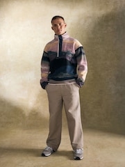 أزرق - Columbia Mens Helvetia II Half Snap Fleece - صورة 2 من 5