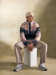 أزرق - Columbia Mens Helvetia II Half Snap Fleece - صورة 3 من 5