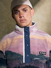 أزرق - Columbia Mens Helvetia II Half Snap Fleece - صورة 5 من 5