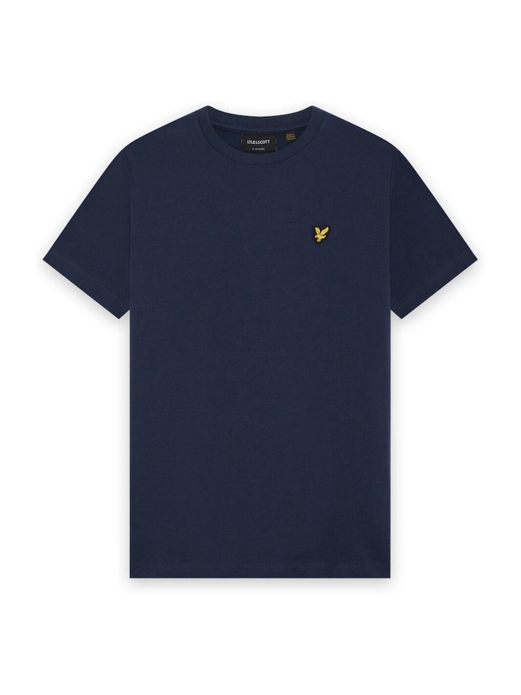 Lyle & Scott Blue Plain T-Shirts 2 Pack - Image 2 of 3