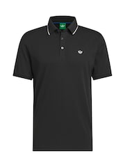 adidas original Black F Solid Polo Shirt - Image 6 of 6