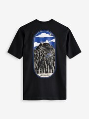 Columbia Mens Rockaway River Graphic 100% Cotton T-Shirt - Image 6 of 7