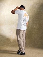 Columbia Mens Rockaway River Graphic 100% Cotton T-Shirt - Image 3 of 4