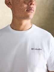 Columbia Mens Explorers Canyon Back Graphic 100% Cotton T-Shirt - Image 4 of 5