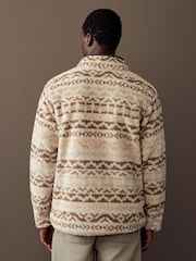 Columbia Mens Rugged Ridge III Sherpa Half Snap Fleece - Image 1 of 2