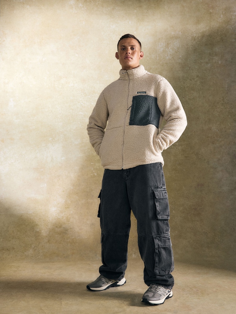 rjava - Columbia Mens Mountainside Heavyweight Full Zip Fleece - Slika 2 iz 6 rjava - Columbia Mens Mountainside Heavyweight Full Zip Fleece - Slika 2 iz 6