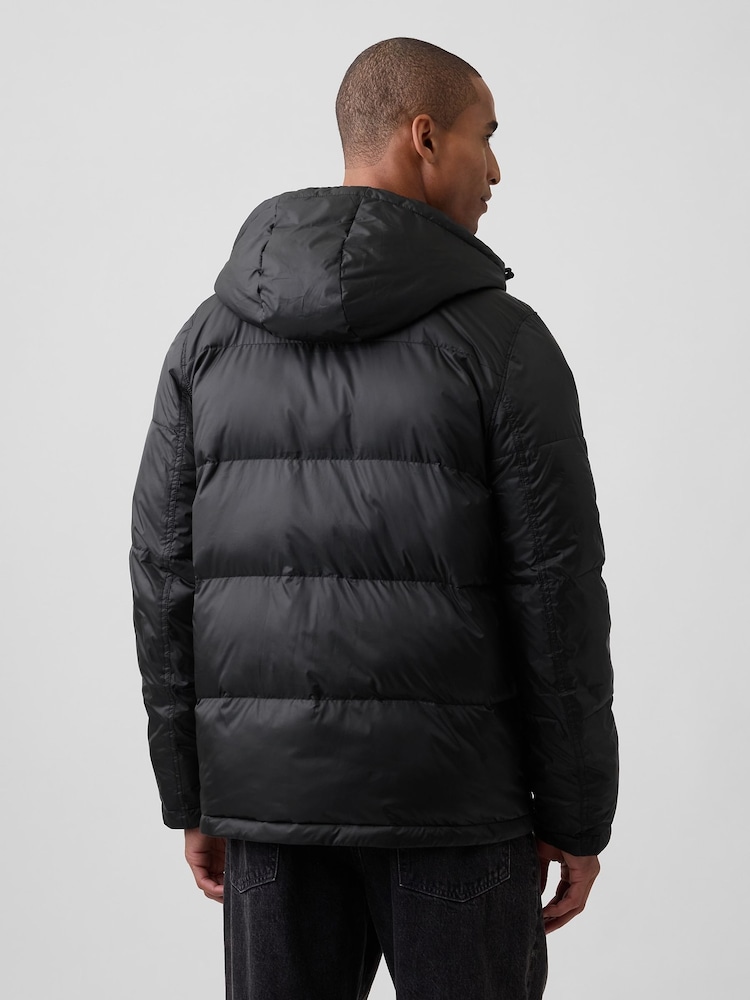 Gap Black Heavyweight Puffer Jacket - Image 2 of 4 Gap Black Heavyweight Puffer Jacket - Image 2 of 4